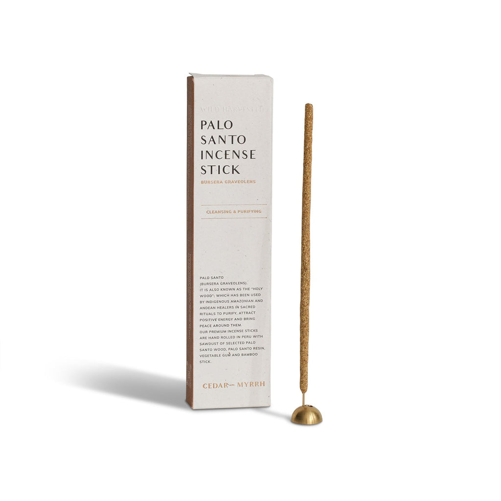Palo Santo Incense Sticks – 7 Hand-Rolled Sticks from Peru